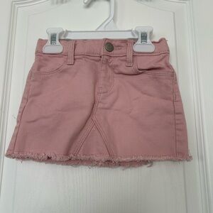 Old Navy Pink Denim Skirt – Baby Girls